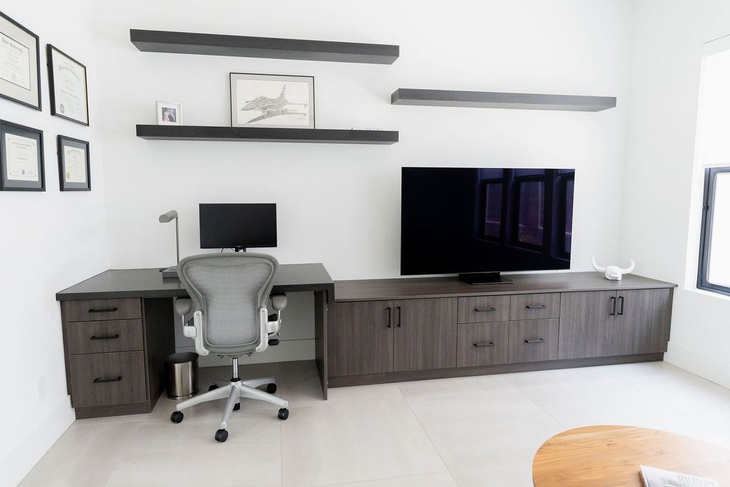 Home Office Built-ins project 3